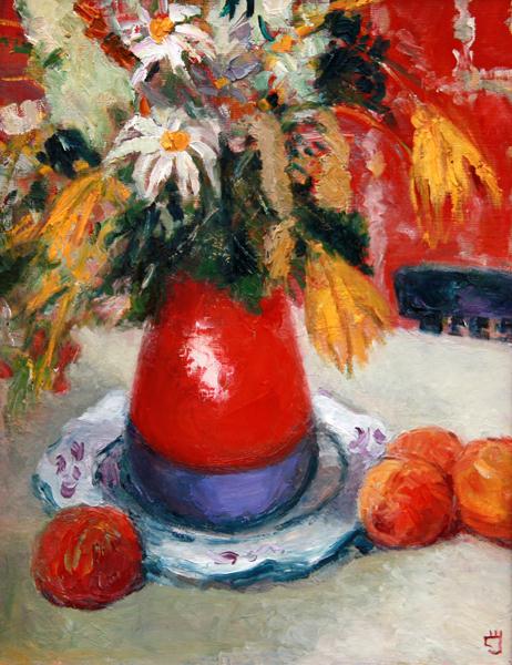 (конкурс 2012) Цветы и персики