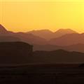 Закат в пустыне Вади Рам